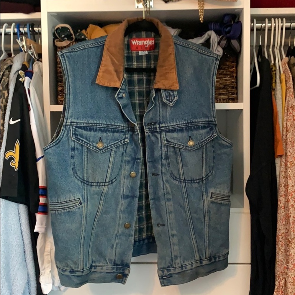Vintage wrangler vest 90’s